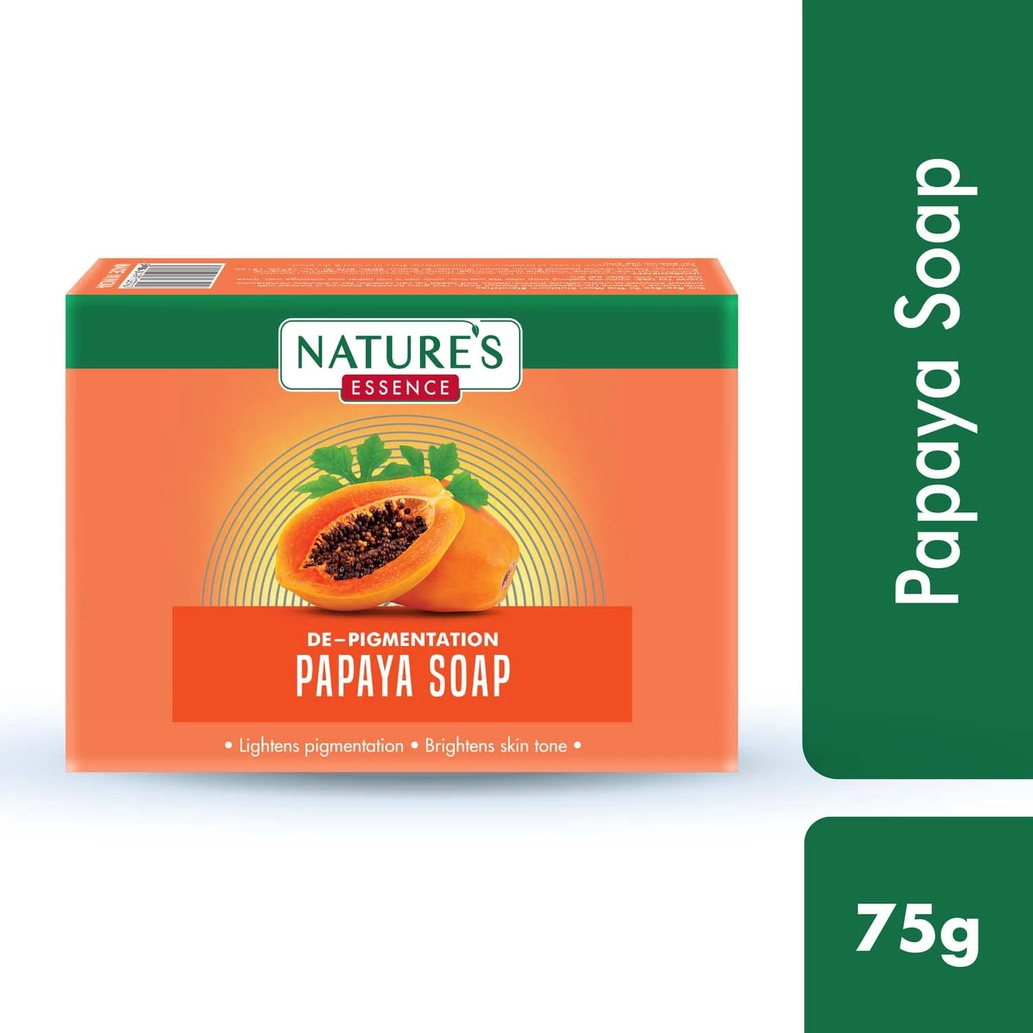 Nature's Essence De-pigmentation Papaya Soap, 75 g-2.webp